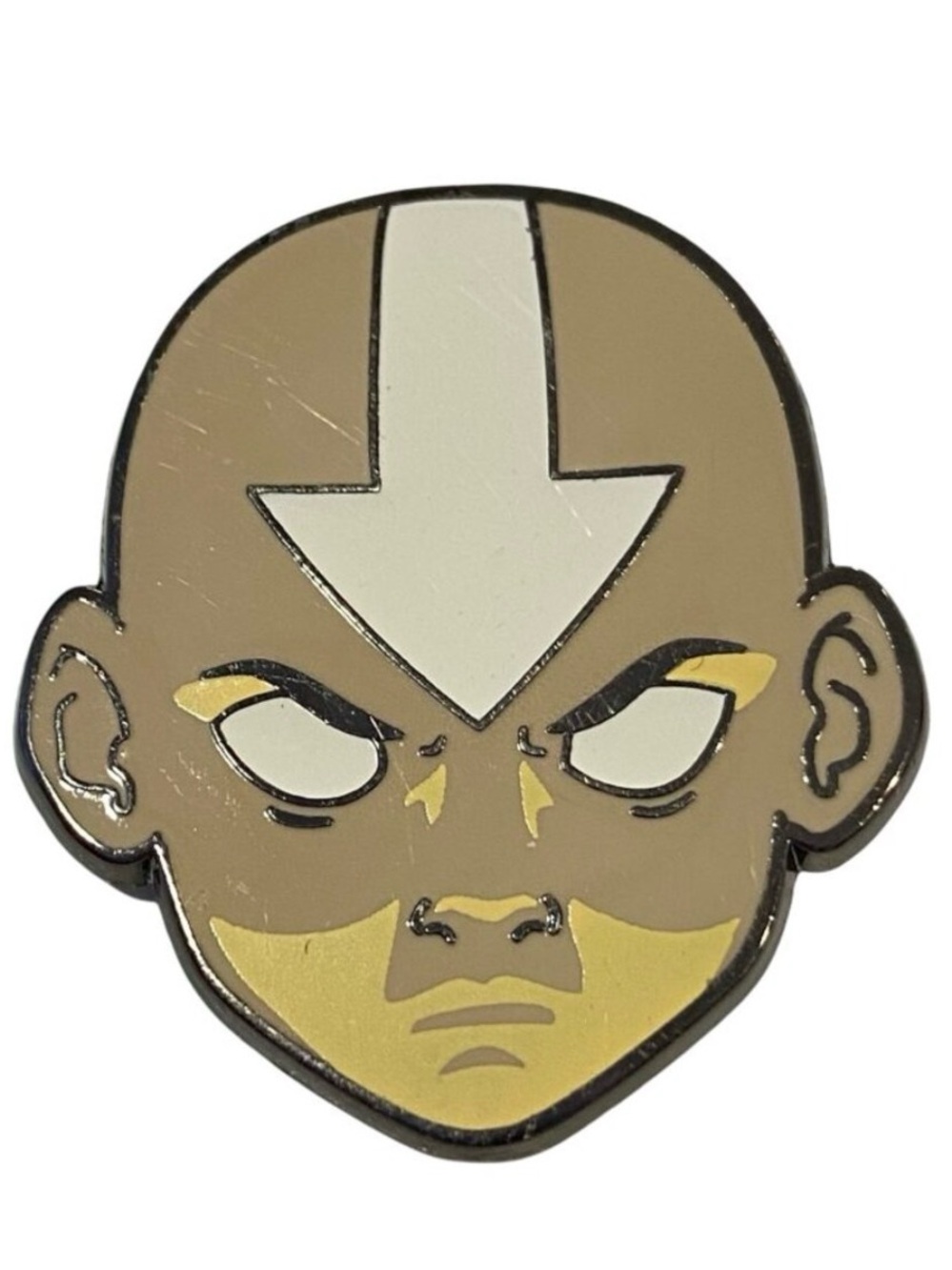 Avatar The Last Airbender Aang Face Enamel Pin LootCrate Exclusive 2017 pin coll